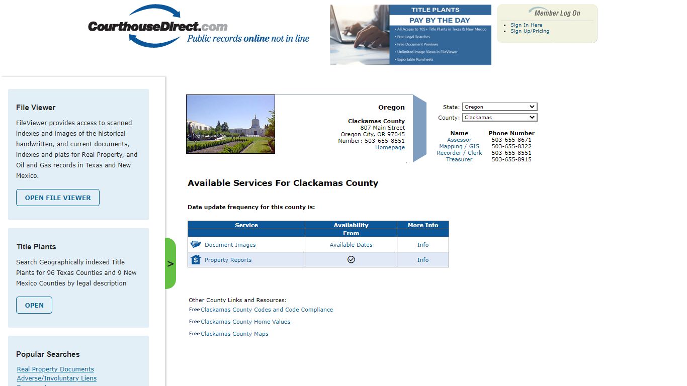 Search Clackamas County Public Property Records Online ...